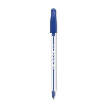 Inkjoy 50st Ballpoint Pen, Stick, Medium 1 Mm, Blue Ink, White/blue Barrel, 60/pack | Bundle of 10 Packs