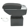 thumbnail image 1 of Universal Car Center Console Armrest Box Container Adjustable with USB Interface, 1 of 12