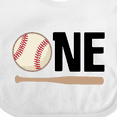 thumbnail image 4 of Inktastic 1st Birthday Baseball Boys First Boys or Girls Baby Bib, 4 of 4