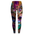 thumbnail image 5 of Feancey Lighting Sales Mardi Gras High Waisted Leggings for Women Soft Tummy Control Mask Print Carnival Party Tights Seamless Buttery Soft Holiday Workout Yoga Pants Multicolor XXL, 5 of 7