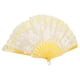 thumbnail image 5 of Dulce Rosa Lentejuelas Encaje Flores Mano Ventilador Fan Boda Mano Ventilador jinwen  Ventilador de mano, 5 of 7