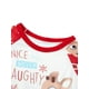 thumbnail image 5 of Pijamas Conjunto A Juego Para Navidad Familia Manga Larga Estampado De Alces Tops + Pantalones XBTCLXEBCO Bebé Rojo;12-18 Meses, 5 of 7