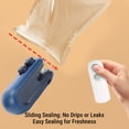 thumbnail image 4 of Mini Bag Sealer, 3 in 1 Magnetic Heat Sealer with Cutter, USB Rechargeable Portable Food Bag Resealer for Chips Snacks and Plastic Bags, 4 of 7