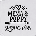 thumbnail image 3 of Inktastic Mema and Poppy Love Me Baby Burp Cloth, 3 of 3