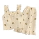 thumbnail image 2 of Conjunto de pijama de camisola de dos piezas con almohadillas para el pecho, conjunto de pijama de verano suelto, suave y agradable para la piel para niñas, naranja, L, 2 of 8