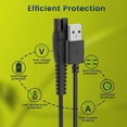 thumbnail image 4 of 2 Cables de Carga USB de 5 V y 1 A para Afeitadora Eléctrica para QP2724 QP2834 QP1924 MG9520, 4 of 5