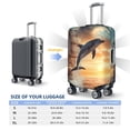 thumbnail image 4 of Fotbe Sailing Dancing Dolphin Funda Protectora para Equipaje, Antirrayones y Resistente a la Suciedad, Compatible con Maletas de 18 a 32 Pulgadas-Large, 4 of 7