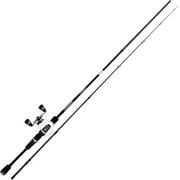 KastKing Baitcasting Fishing Rod and Reel Combo,Cast-70 Medium Heavy- Left Handed IM6 Graphite 2Pc Blanks, Zirconium Oxide Rings-Crixus