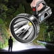 thumbnail image 1 of Linterna Proyector de mano portátil de 3 modos de reflector LED para senderismo, pesca, emergencia Likrtyny Para estrenar, 1 of 7