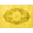 thumbnail image 1 of Ahgly Company Indoor Rectangle Persian Yellow Traditional Area Rugs, 5' x 8', 1 of 4