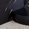 thumbnail image 6 of Glass Coffee Table 3 Tier Round Coffee Tables Tempered Clear Glass Top and Wood Table with Storage Modern Circle Coffee Table for Living Room (35.4" Black), 6 of 6