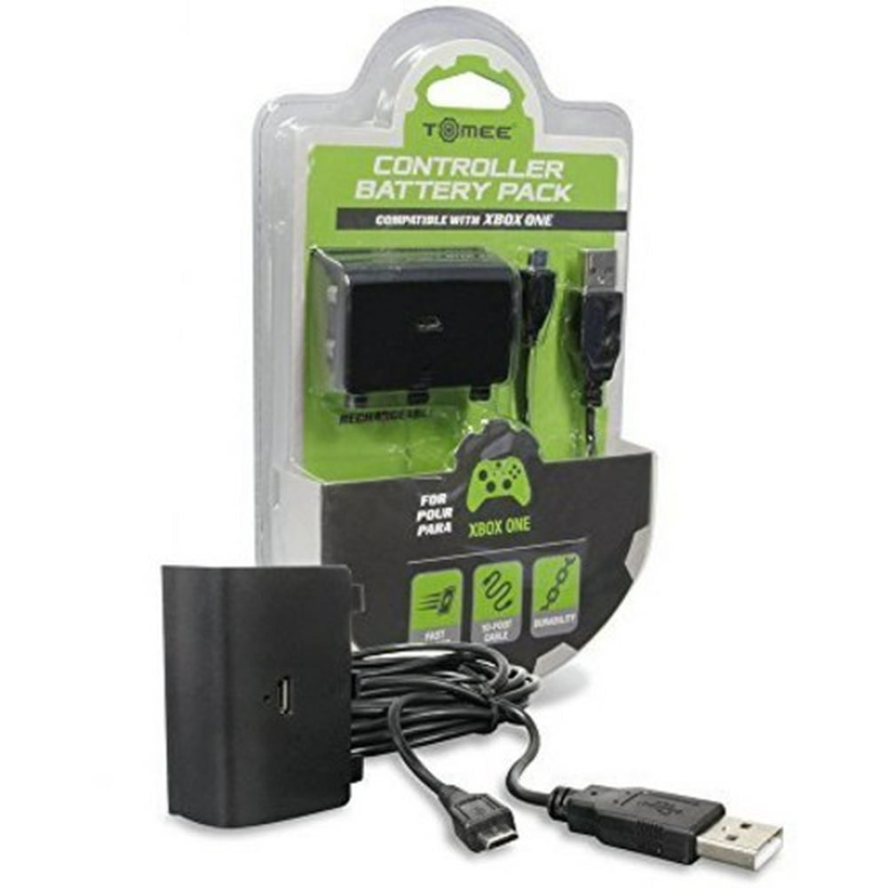 Tomee Controller Battery Pack and Charge Cable for Microsoft Xbox One