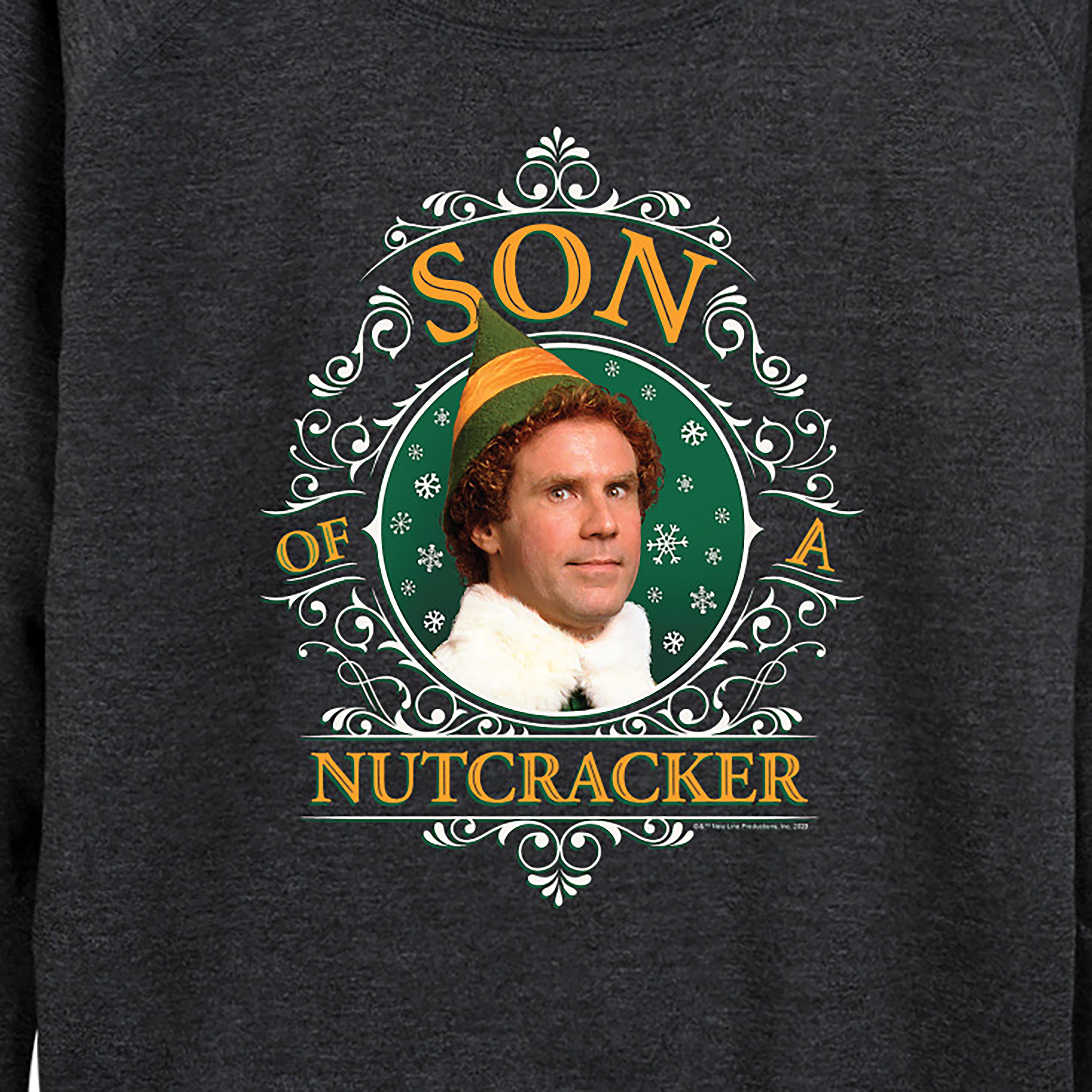ELF - Son Of A Nutcracker - Women's Lightweight French Terry Long Sleeve Shirt