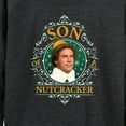 thumbnail image 3 of ELF - Son Of A Nutcracker - Women's Lightweight French Terry Long Sleeve Shirt, 3 of 5