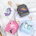 thumbnail image 2 of 4Pcs Lovely Coin Purse Keyring Coin Purse Decorative Changes Bag Keyring Coin Bag for Girl, 2 of 6