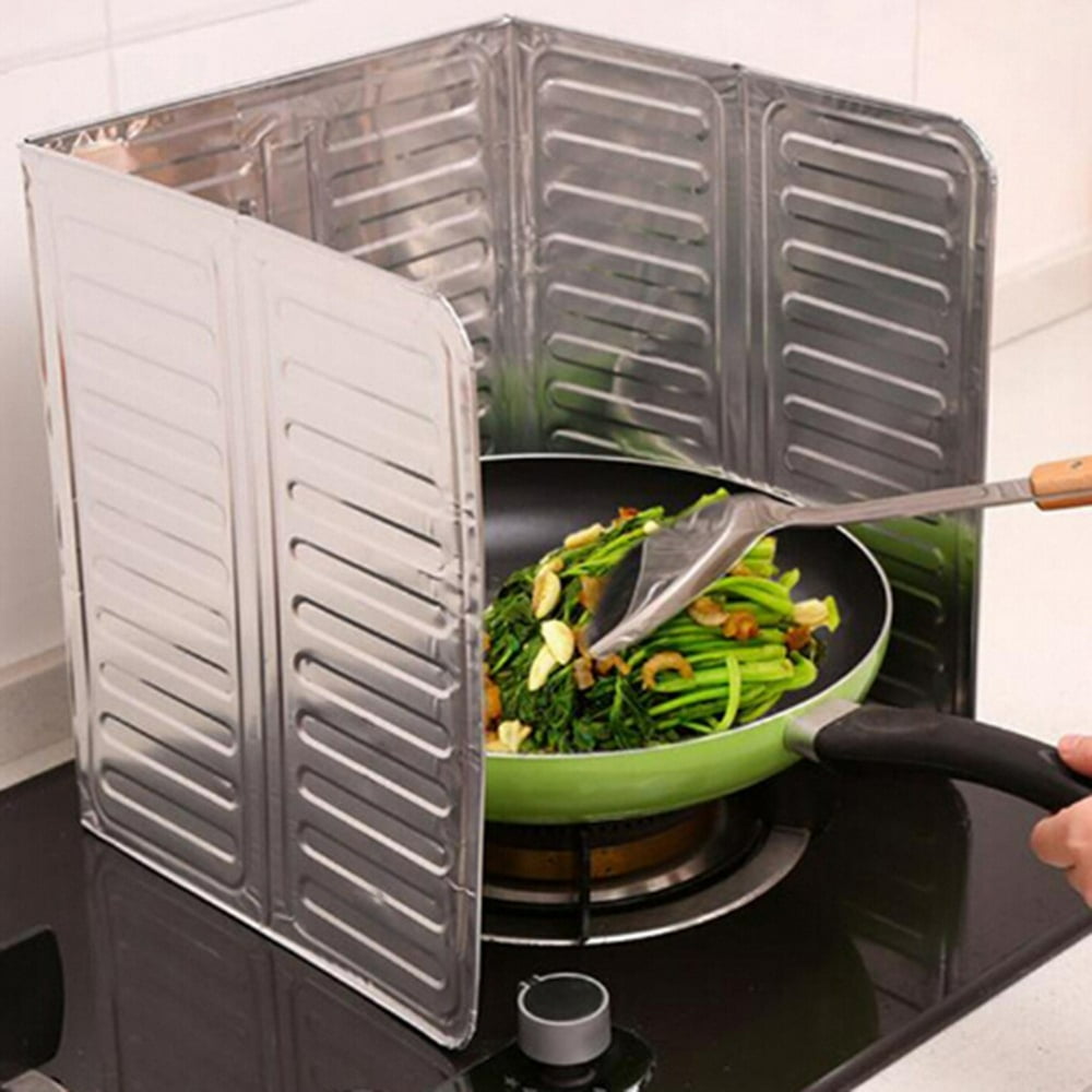 Removable Cooking Frying Oil Gas Stove OilProof Splash Guard