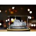 thumbnail image 4 of Fairytale Splendor - Neuschwanstein Castle Immortalized in 3D Engraved Crystal A&B Crystal Collection, 4 of 5