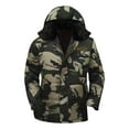 thumbnail image 2 of Xunlbb Men Coats for Winter With Hood, Men Winter Casual Camouflage Hooded Zipper Pockets Long Sleeve Cardigan Coat Parkas M-XL, 2 of 7