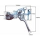 thumbnail image 2 of Throttle Set for Honda GX160 GX200 GX140 168F 5.5/6.5HP Engine, Throttle Lever + Regulator Arm + Regulator Rod + Regulator Spring + Spring 5 in 1, 2 of 5