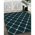 thumbnail image 3 of Ahgly Company Machine Washable Indoor Rectangle Transitional Night Black Area Rugs, 4' x 6', 3 of 7
