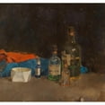thumbnail image 2 of Fritz Rojka 21x20 Gold Ornate Framed and Double Matted Museum Art Print Titled - Still Life with Ink Cup (Around 1920), 2 of 4