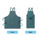 thumbnail image 2 of Moyic Delantal para el hogar, fundas de ropa de trabajo resistentes al desgaste, funda de ropa de trabajo cómoda, vestido para el hogar para Utensilios de cocina Verde Moyic HA011664-06, 2 of 6