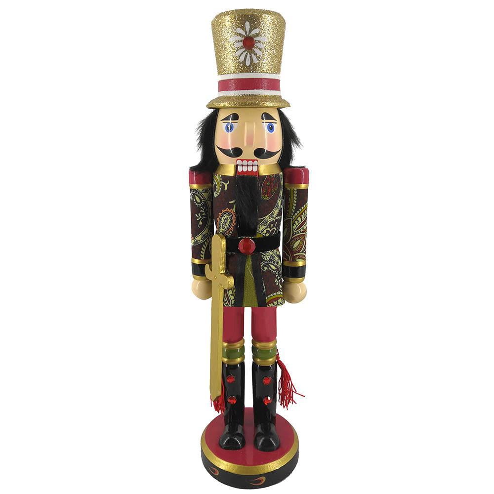Nutcracker Ballet Gifts Soldier Nutcracker Paisley Jacket Sword and