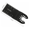 thumbnail image 3 of Lames d'Outils Oscillantes Multifonctions, Lames en Acier Inoxydable et Acier à Haute Teneur en Carbone, Kit de Libération Rapide pour Applications Larges, 3 of 5