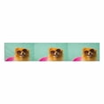 thumbnail image 2 of MKHERT Funny Pomeranian Puppy Dog Wearing Sunglasses Table Runner Home Decor for Wedding Banquet Decoration 16x72 Inch, 2 of 2