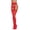Red, variant on Women's Standard Sheer Thigh High Pantyhose Hosiery Nylons Stockings with Comfort Lace Top Anti-Slip Elastic Band