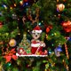 thumbnail image 3 of Adorno de Navidad Puntoco, adorno de regalo de árbol encantador, decoración de fiesta colgante para árbol de Navidad Puntoco Puntoco-1663, 3 of 6