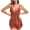 Brown, variant on Womens Y2k 2 Piece Lace Shorts Set Sleeveless V Neck Cami Top with Shorts Satin Slik Pajamas Sets Sleepwear
