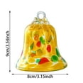 thumbnail image 2 of Colorful Shaped Glass Hangs for Party Decoration - for Festive Celebrations and Home, 2 of 5
