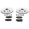 thumbnail image 3 of PowerStop Front Z23 Evolution Sport Carbon-Fiber Ceramic Brake Pad and Drilled & Slotted Rotor Kit Fits: HONDA Select Models K2276, 3 of 10