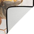 thumbnail image 4 of Bee with Honey Area Floor Mats Non-Slip Rugs Soft Doormat 60 x 39 inch Carpet for Living Dining Room Bedroom Decorative, 4 of 7