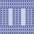 thumbnail image 1 of Ahgly Tapis d'Intérieur Lavable en Machine Carré Bleu Royal Transitionnel, 5 Pieds Carré, 1 of 7