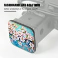 thumbnail image 3 of Hitch Cover Fits For 2-Inch Hitch,Flowers In Art With A Magical Backgroundrubber Trailer Hitch Cover Tube Plug Insert,Car Exterior Accessories, Receiver Tube Hitch Plug, 3 of 6
