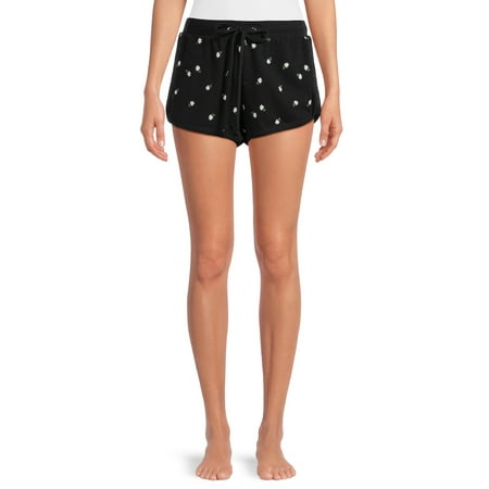 

Celebrity Pink Junior s Fleece Sleep Short Sizes XS- 3X