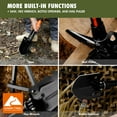 thumbnail image 4 of Ozark Trail 15.35" 30-in-1 Survival Kit, Aluminum Handle Folding Shovel ,with Hard Carrying Case, 4 of 31