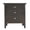 Black, variant on Hammond 3-Drawer Oak Nightstand (26"H x 18"W x 24"D)