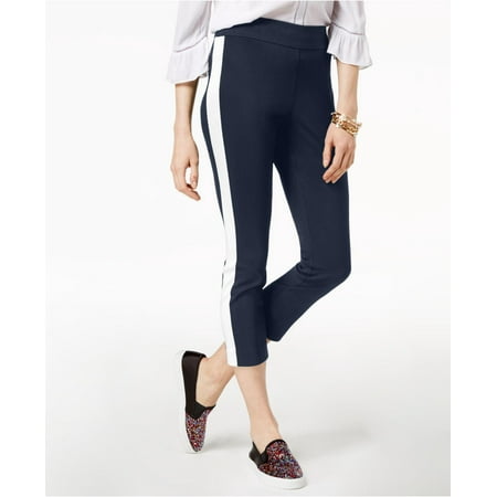 Inc International Concepts - Cropped Striped-Leg Pants - Petite - 10 P