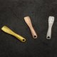 thumbnail image 3 of 3 Pack Metal Makeup Spatula, Mini Spoon Beauty Scoop for Mixing, Facial Cosmetic, Face Mask (Silver & Gold & Rose Gold), 3 of 7