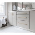 thumbnail image 6 of Goo-Ki Champagne Bronze Cabinet Pulls with 3''(76mm) Hole Centers, Modern Style Zinc Alloy Cabinet Handles for Dresser,Wardrobe,Cupboard- 6 Pack, 6 of 7