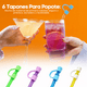 thumbnail image 3 of 6 Tapones Silicona Popotes 1cm Diámetro Para Stanley/yeti, 3 of 8