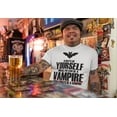 thumbnail image 3 of Old Glory Mens Halloween Always Be Yourself Vampire Short Sleeve T Shirt, 3 of 6