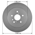 thumbnail image 6 of Rear Brake Rotor for 2008-2014 Toyota Highlander Goodyear Brakes 2126106GY, 6 of 6