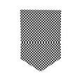 thumbnail image 6 of Black Checkered Garden Flag Double Sided Small Flag Yard Home Decorative Flags Banner 12.5 x 18 Inch Fillet, 6 of 7