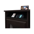 thumbnail image 2 of Bush Furniture Cabot Collection - Table avec Armoire de Rangement Basse - avec Clapier - en Forme de L - Chêne Expresso, 2 of 8