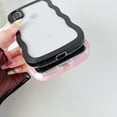 thumbnail image 5 of MYKOMI for iPhone X/Xs Case, Cute Curly Wave Frame Shape Shockproof Soft Compatible with iPhone Case, 5 of 6