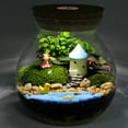 thumbnail image 4 of SHISUYAN Desktop Fish Tank Simple Design DIY Enthusiasts 1Set 5.5x5.1x5.1in, 4 of 9